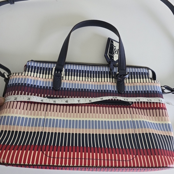 RLL Lauren ralph lauren handbag Womens Shoulder Bag Colorblock Rainbow - Picture 12 of 16